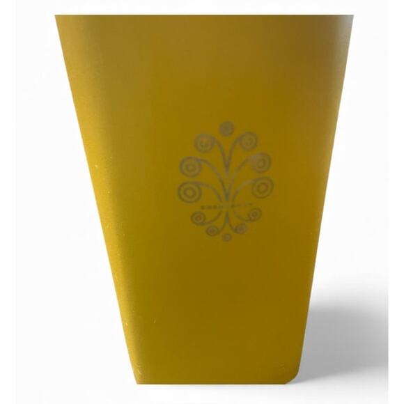 Tupperware 16 Cup Servalier Canister 1222 Lid Seal 808 Yellow Food Storage VTG - Picture 5 of 9
